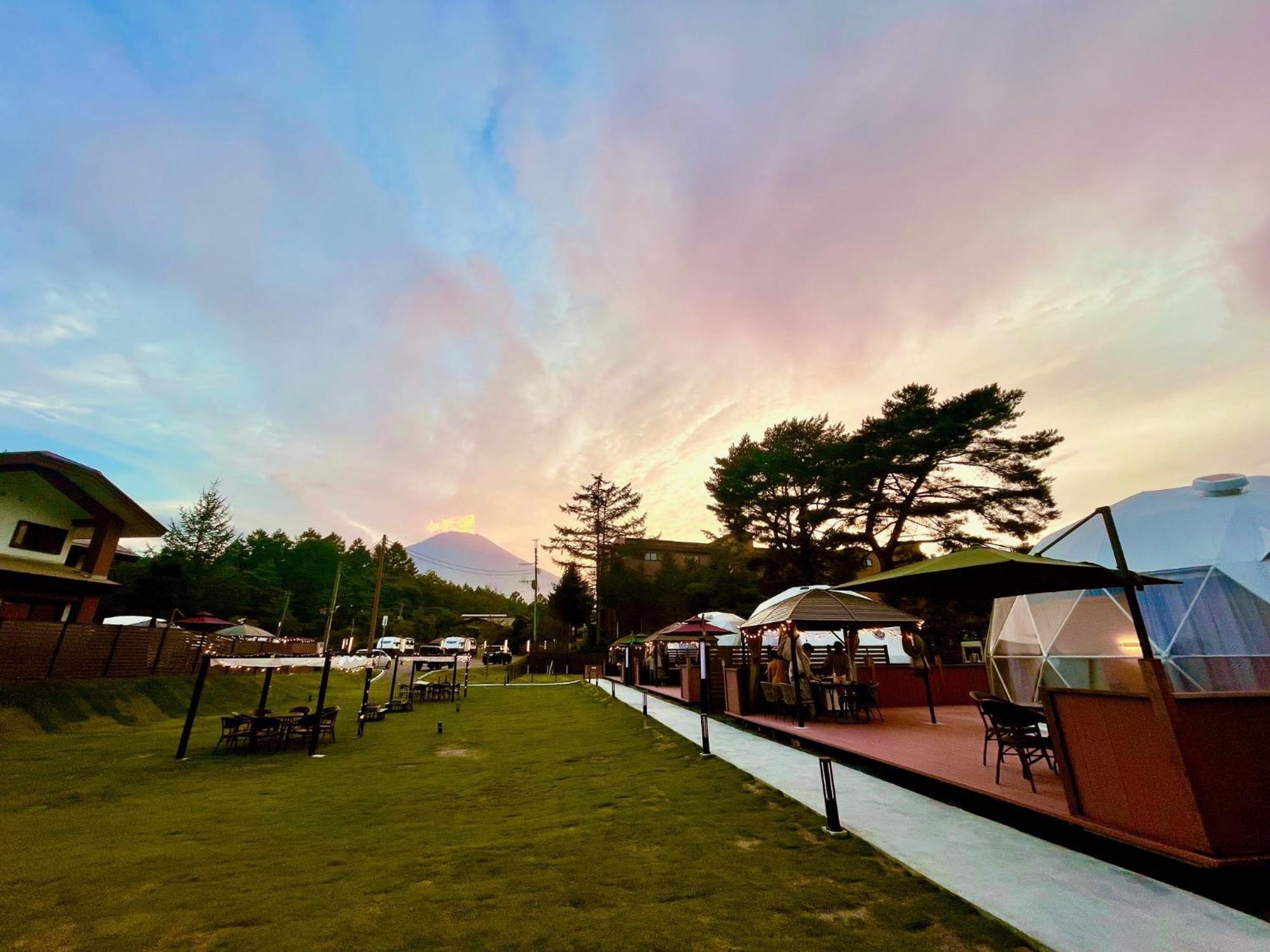 Gramercy Village 山中湖 Glamping &Sauna Yamanakako Exteriör bild