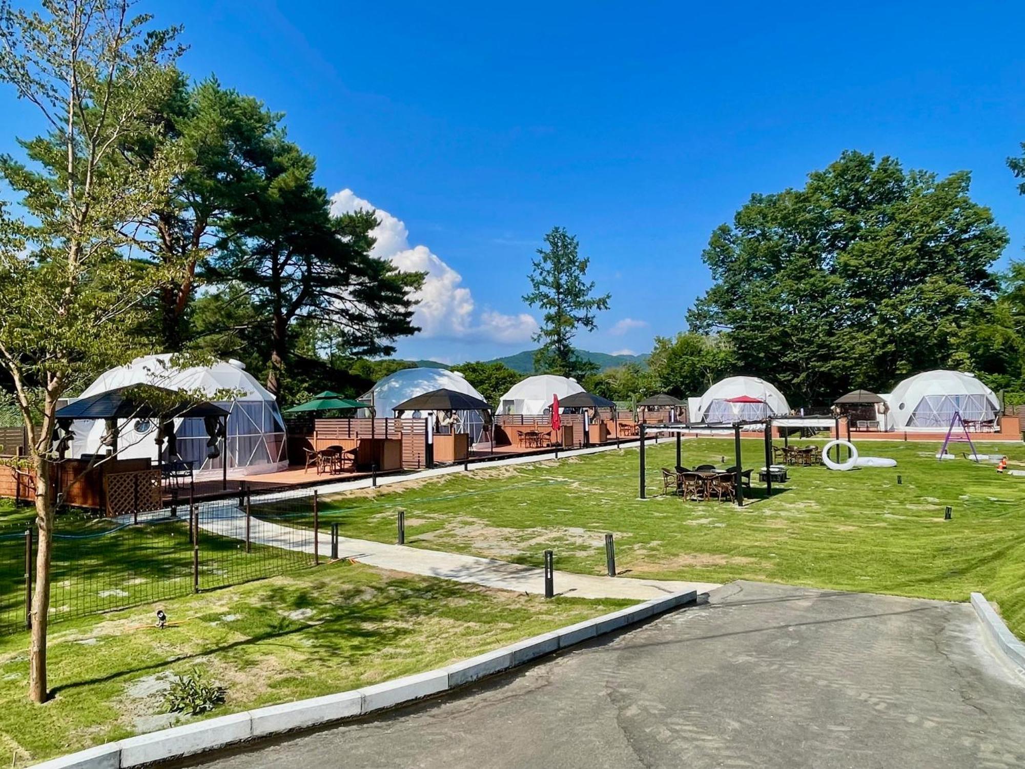 Gramercy Village 山中湖 Glamping &Sauna Yamanakako Exteriör bild