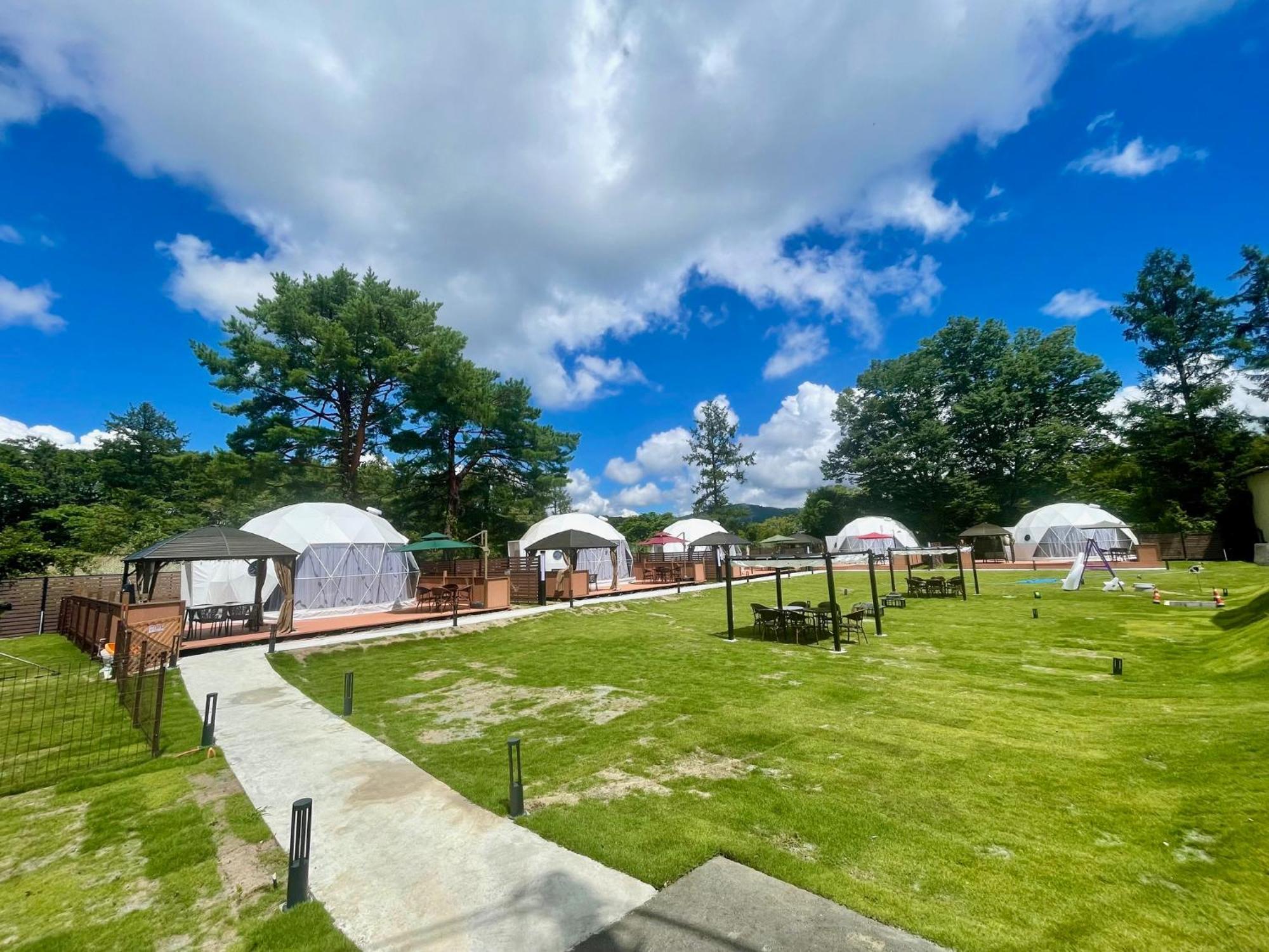 Gramercy Village 山中湖 Glamping &Sauna Yamanakako Exteriör bild