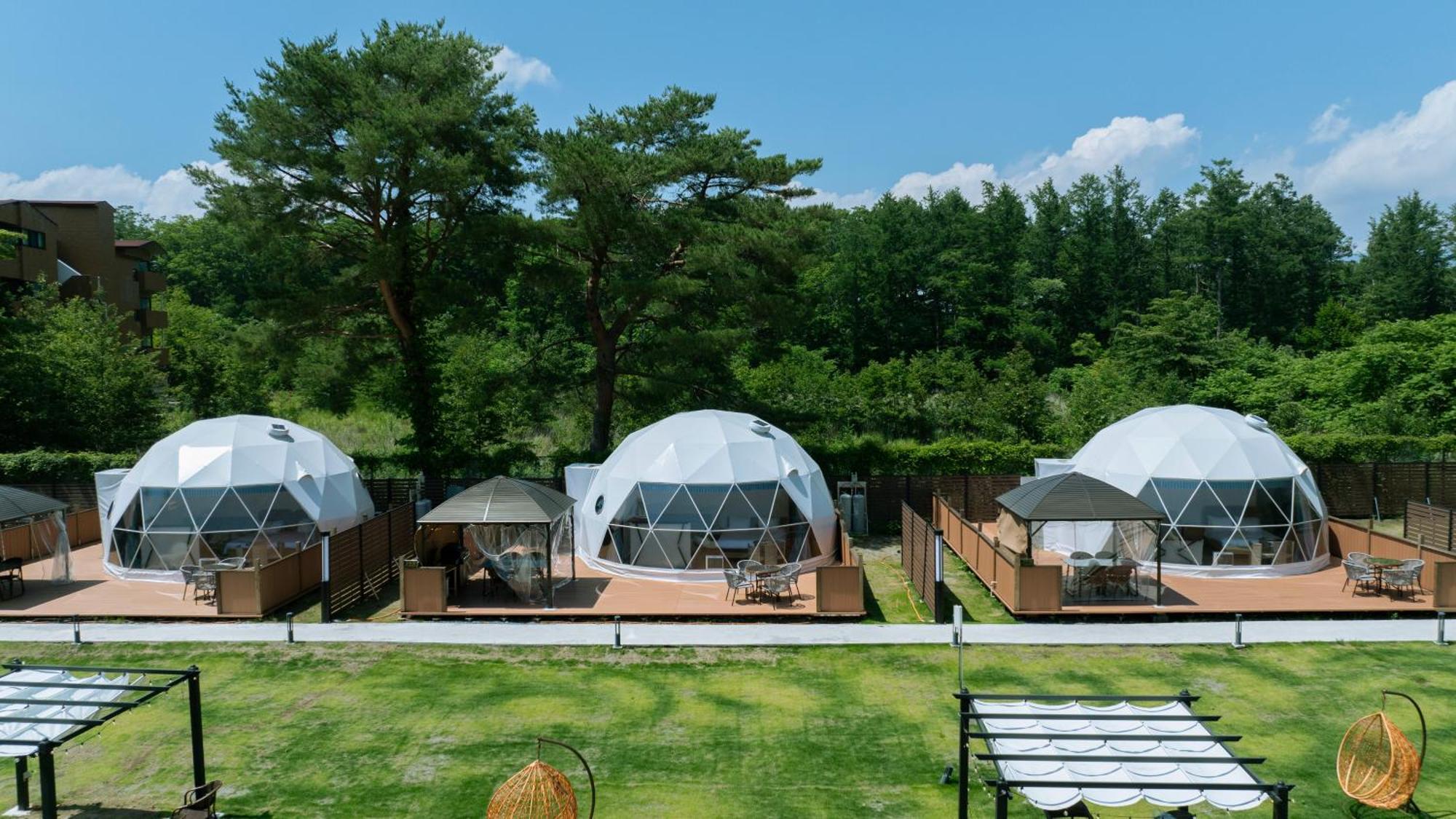Gramercy Village 山中湖 Glamping &Sauna Yamanakako Exteriör bild