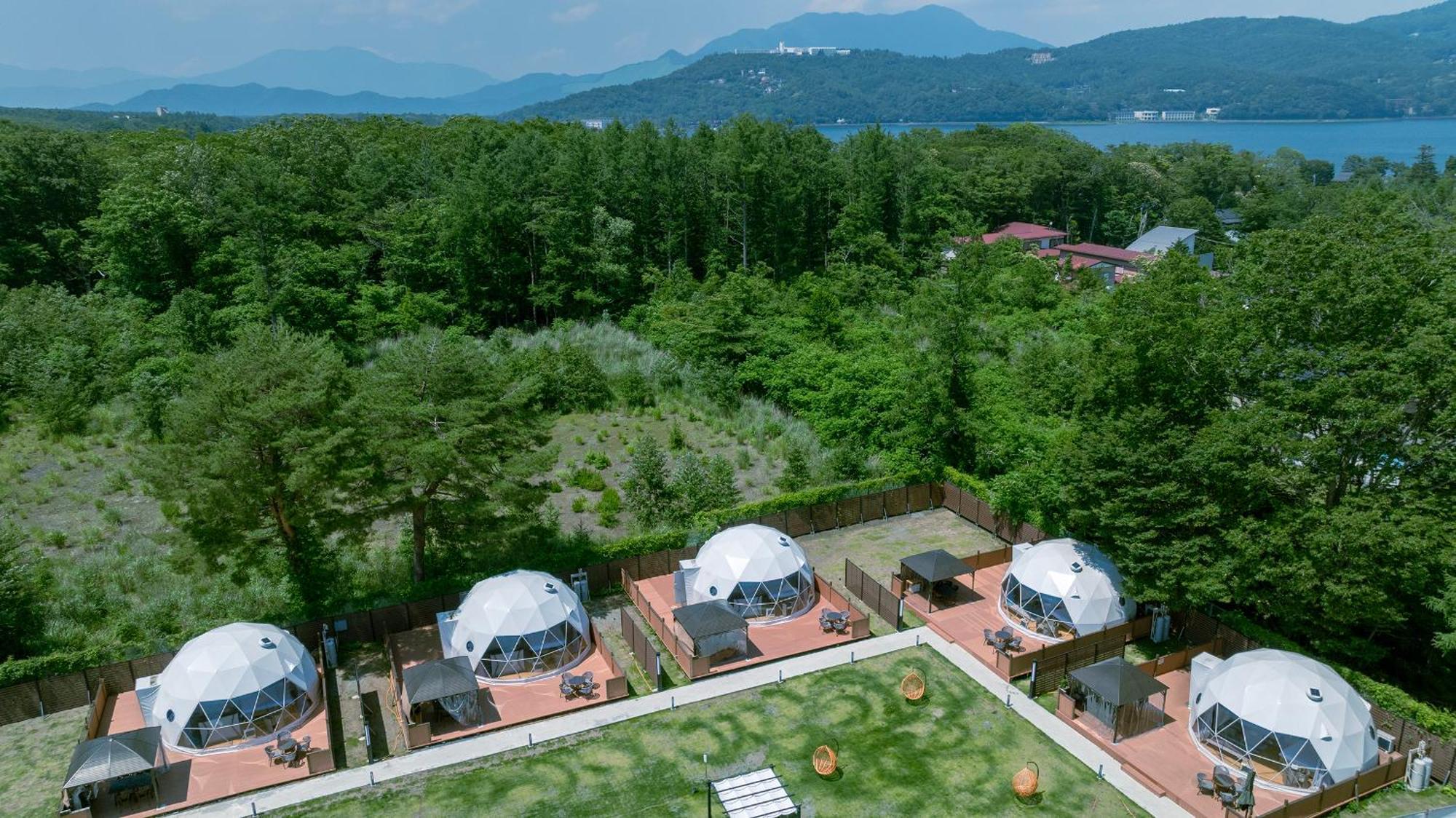 Gramercy Village 山中湖 Glamping &Sauna Yamanakako Exteriör bild