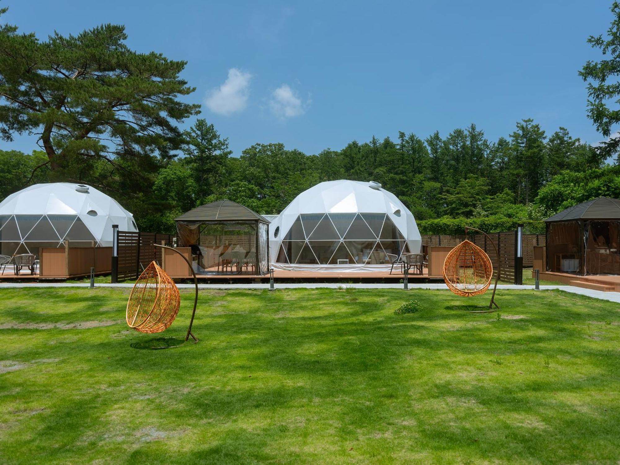 Gramercy Village 山中湖 Glamping &Sauna Yamanakako Exteriör bild