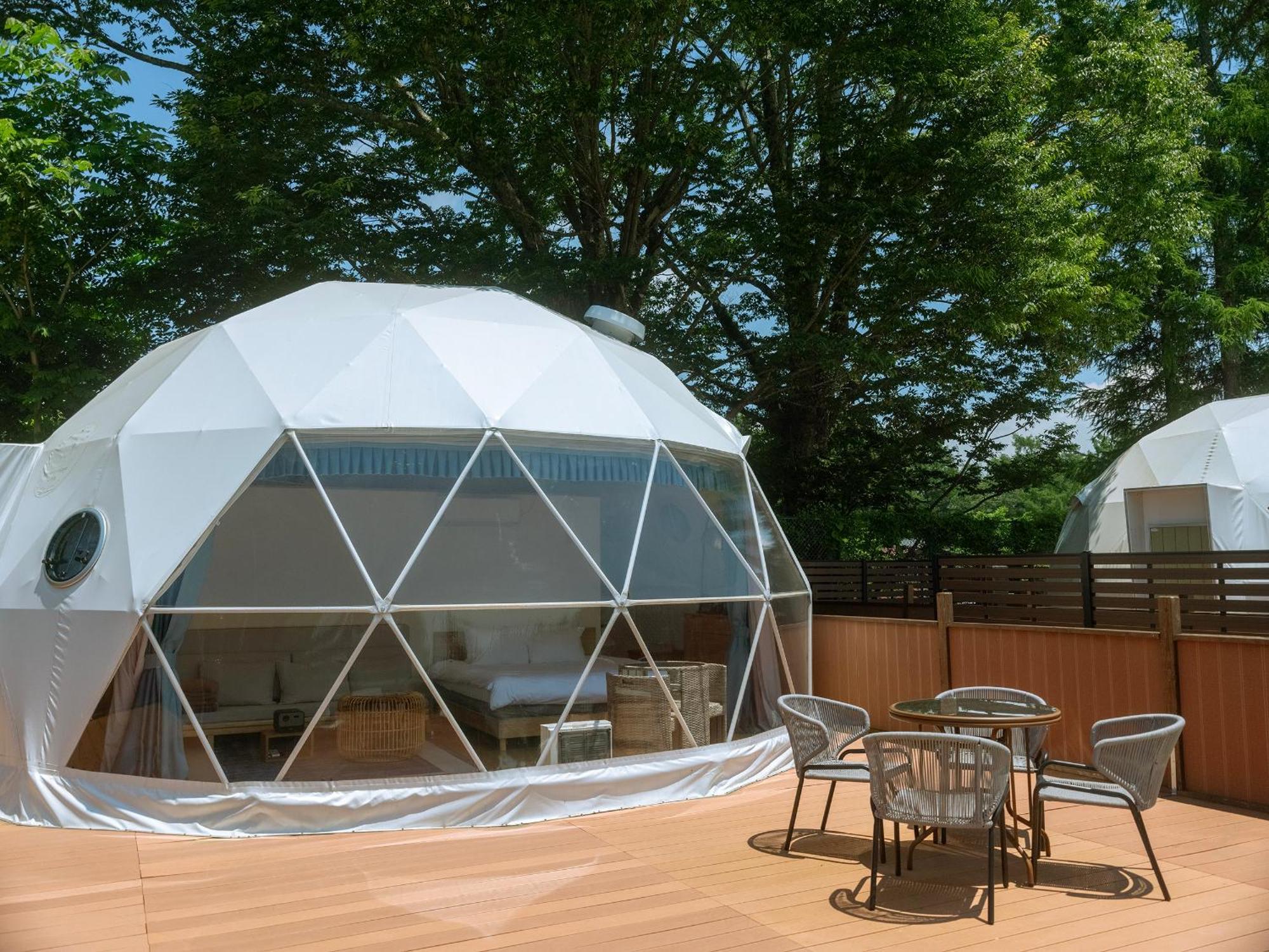 Gramercy Village 山中湖 Glamping &Sauna Yamanakako Exteriör bild