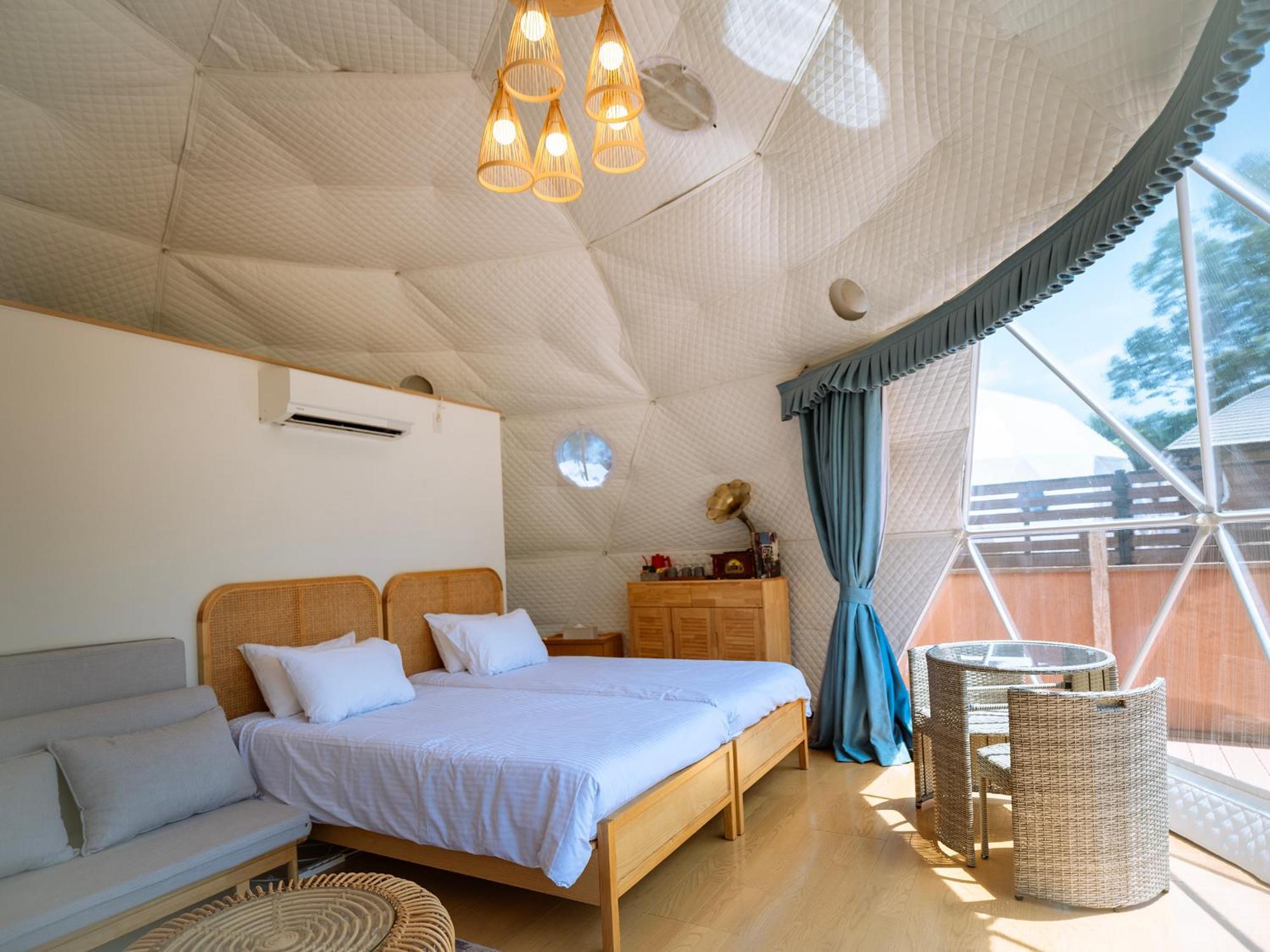 Gramercy Village 山中湖 Glamping &Sauna Yamanakako Exteriör bild