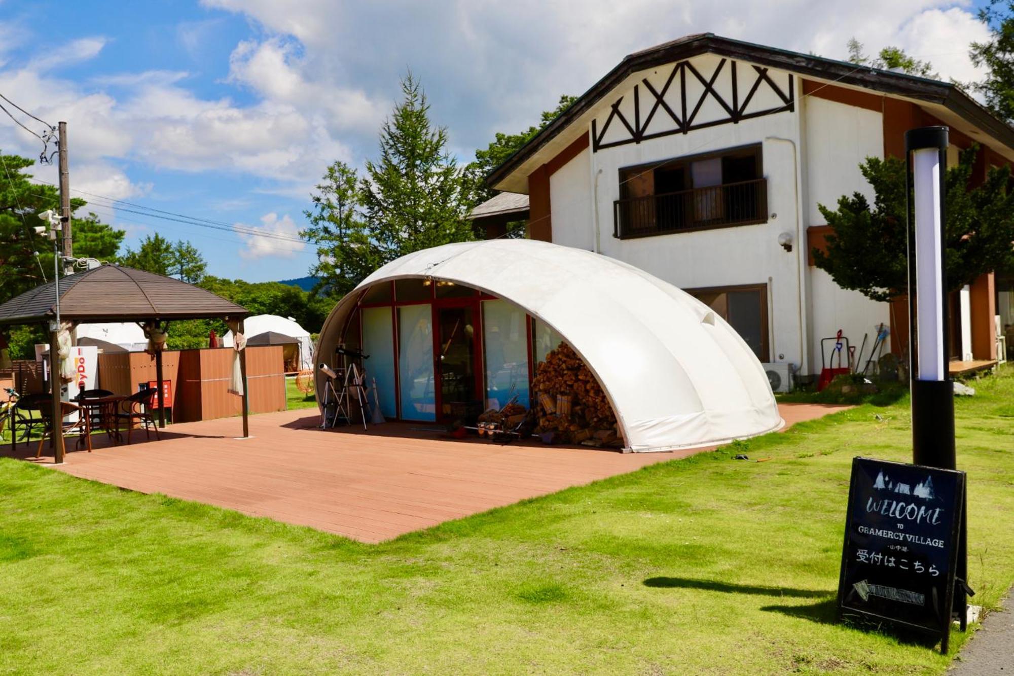 Gramercy Village 山中湖 Glamping &Sauna Yamanakako Exteriör bild